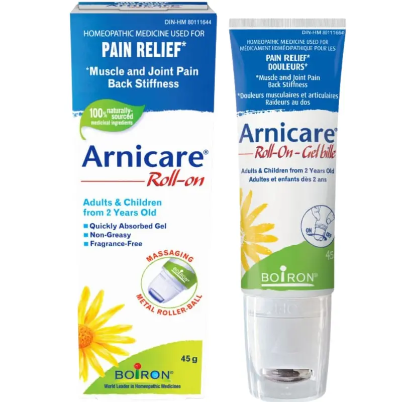 Boiron Arnicare Roll-On Gel For Muscle Recovery – 45G 1