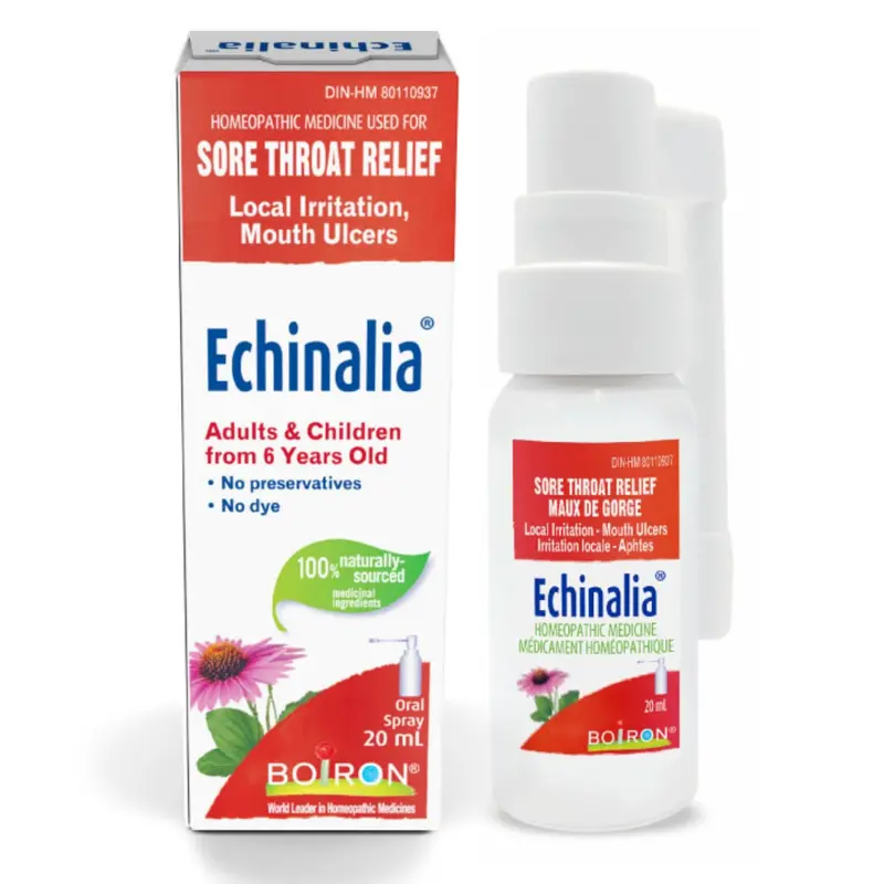 Boiron Echinacea Throat Spray – 20Ml Homeopathic Soothing Relief 1