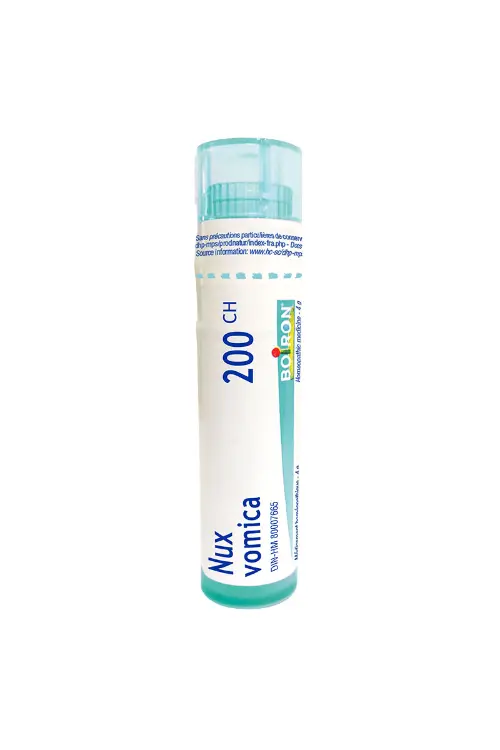 Boiron Nux Vomica 200Ch Homeopathic Pellets – 80 Count 1