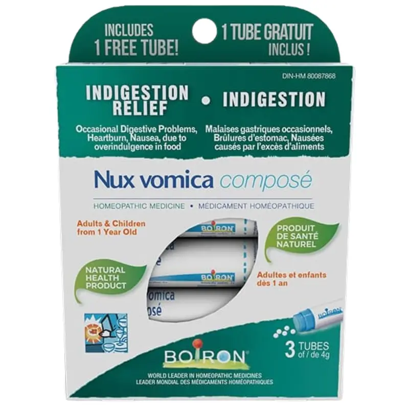 Boiron Nux Vomica Compose Homeopathic Formula - 3-Pack 1