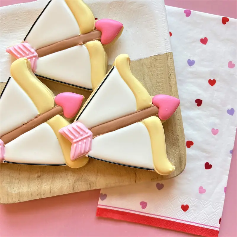 Bow And Arrow Silhouette Cookie Cutter 1