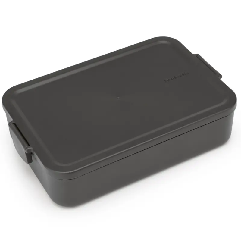 Brabantia Large Make & Take Lunch Box In Dark Grey 1