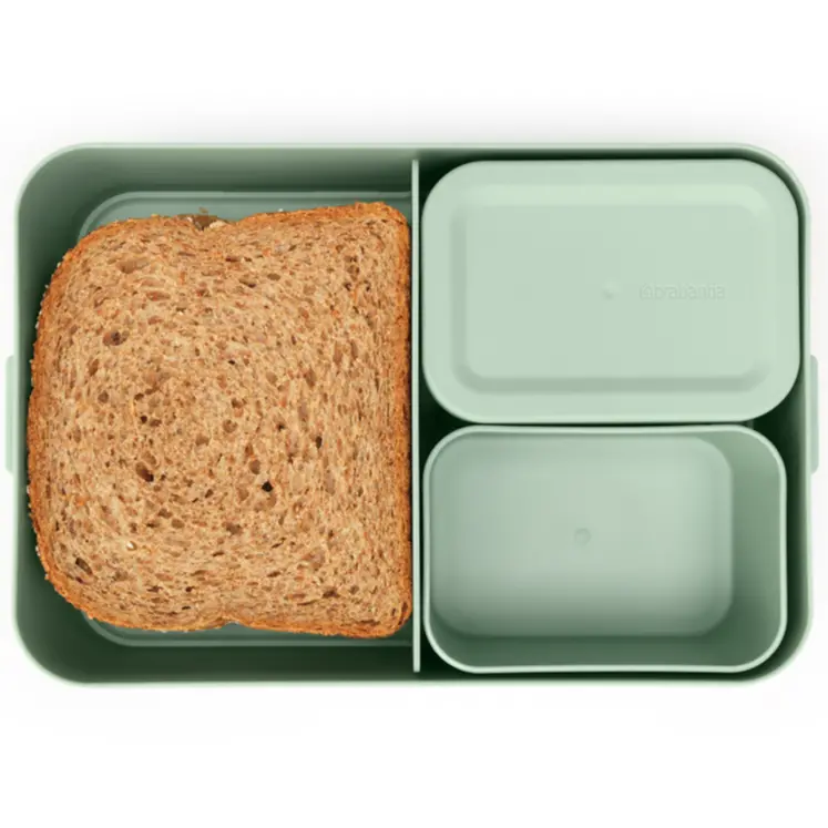 Brabantia Make & Take Bento Lunch Box – Large, Jade Green 1