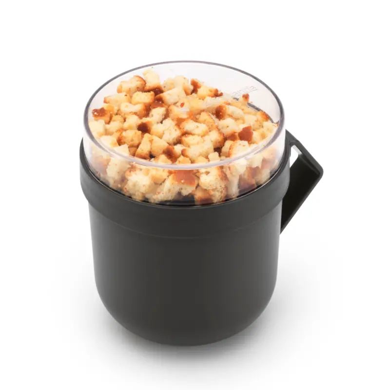 Brabantia Make & Take Soup Mug – 600Ml, Dark Grey 1