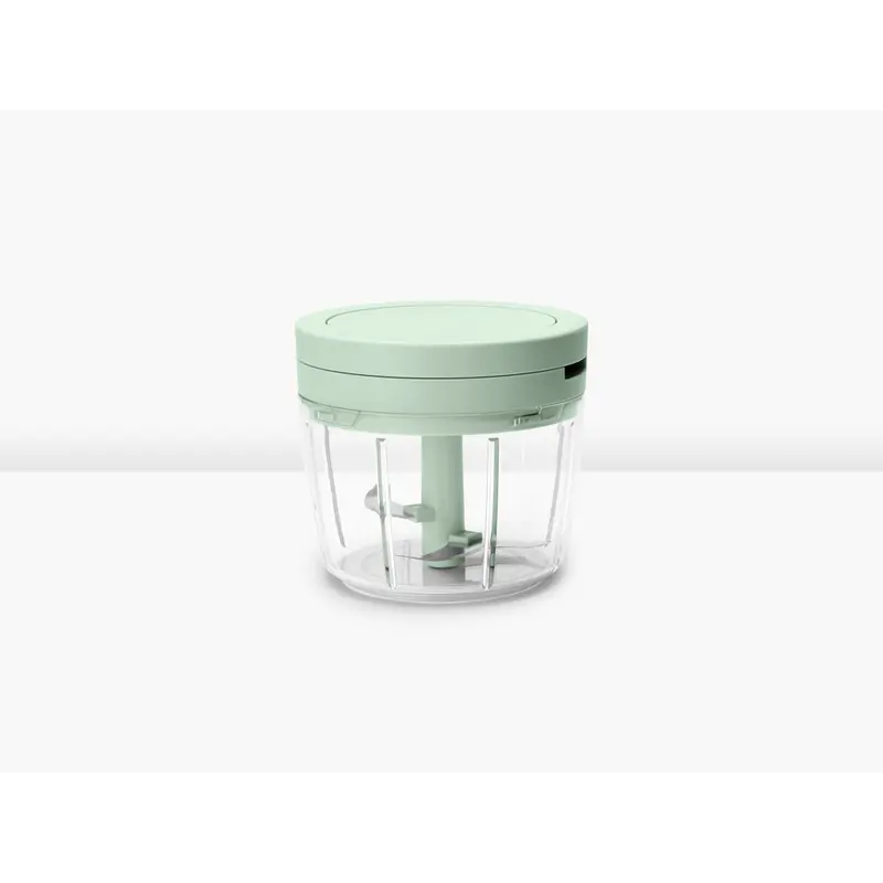 Brabantia Tasty+ Manual Food Chopper – Jade Green Kitchen Tool 1