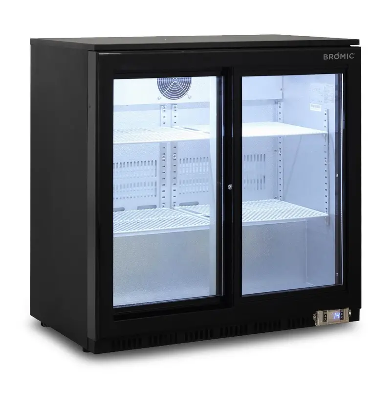 Bromic Bb0200Gds-Nr 190L Sliding-Door Back Bar Refrigerator 1