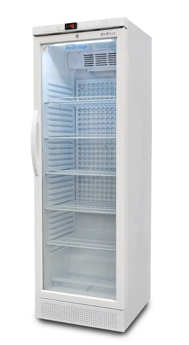 Bromic Medifridge™ 374L Medical-Grade Display Chiller – Glass-Door Pharmacy Refrigerator – Med0374Gd-Nr 1