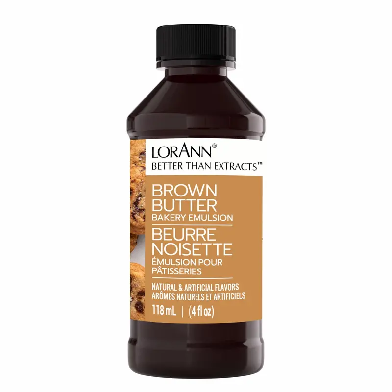 Brown Butter Lorann Baking Emulsion – 4 Oz Gourmet Flavoring 1