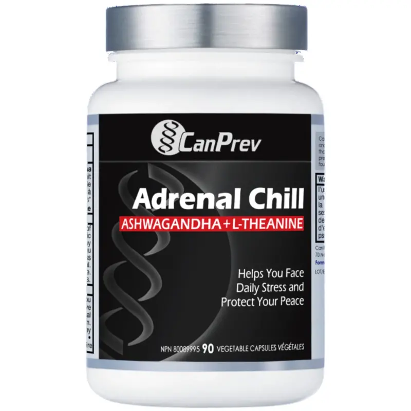 Canprev Adrenal Chill For Men – Stress & Cortisol Support, 90 Capsules 1