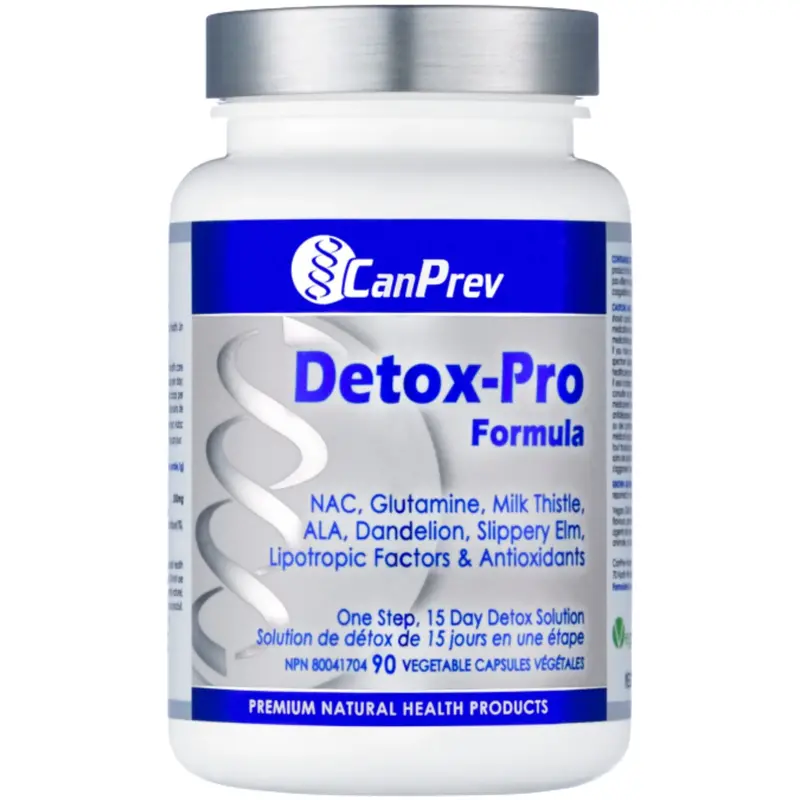 Canprev Detox-Pro Liver & Cleansing Support – 90 Capsules 1