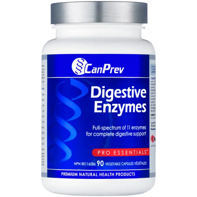 Canprev Digestive Enzyme Formula – 90 Capsules 1