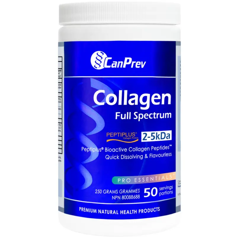 Canprev Full-Spectrum Collagen Powder – 250G Hydrolyzed Bovine & Marine Blend 1