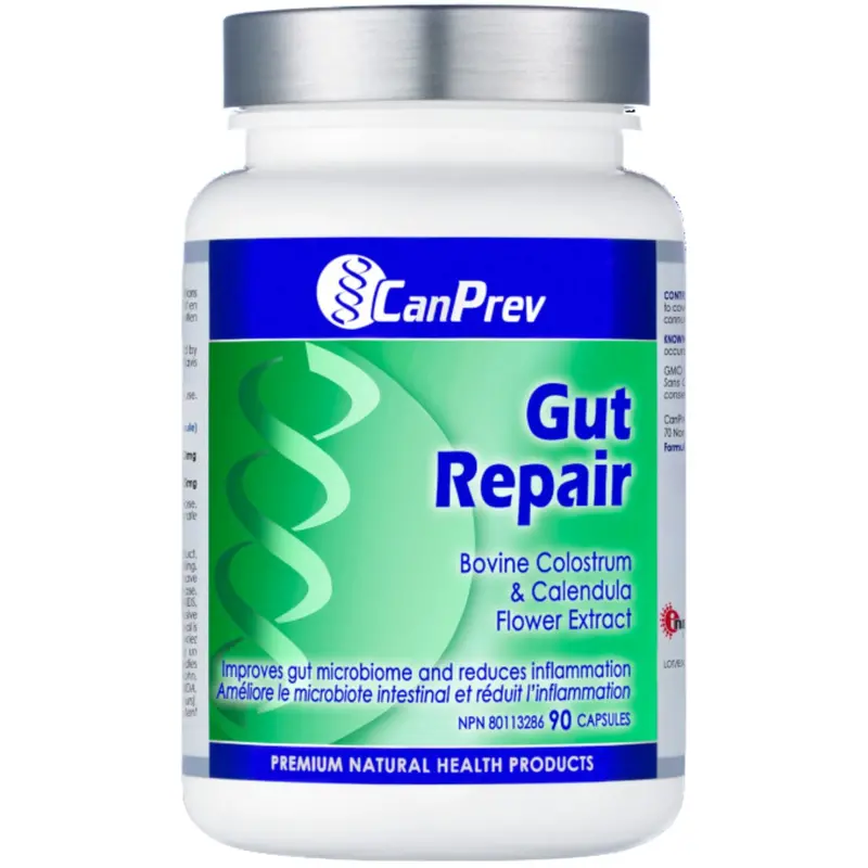 Canprev Gut Repair Probiotic & Nutrient Formula – 90 Capsules 1