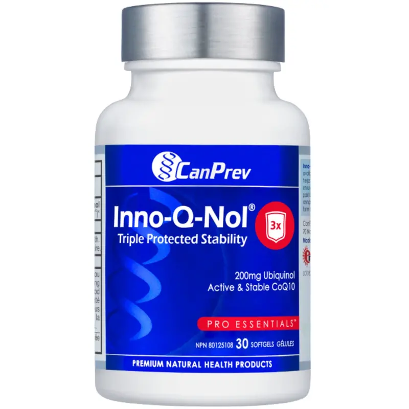 Canprev Inno-Q-Nol Coq10 Supplement – 200Mg, 30 Softgels 1
