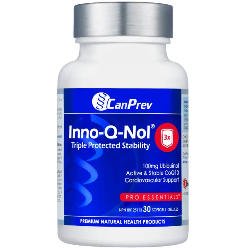 Canprev Inno-Q-Nol Coq10 Supplement – 30 Softgels 1