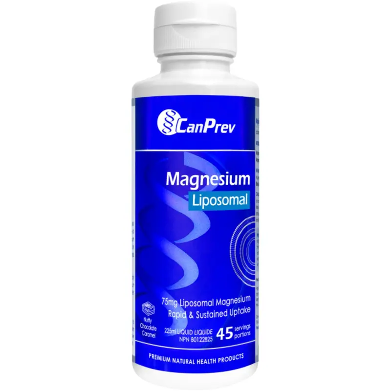 Canprev Liposomal Magnesium Liquid – Nutty Chocolate Caramel Flavor, 225Ml Relaxation Aid 1