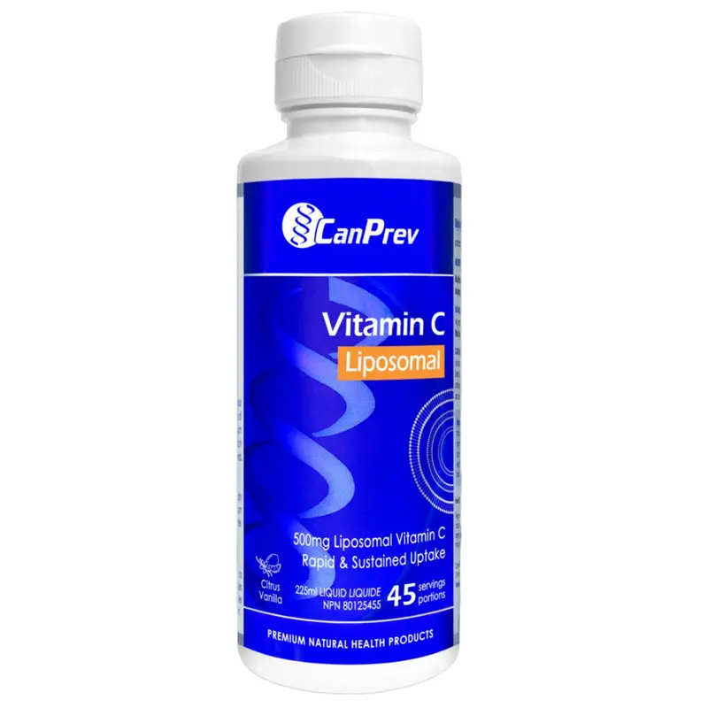 Canprev Liposomal Vitamin C Drink – Citrus Vanilla Flavor, 225Ml 1