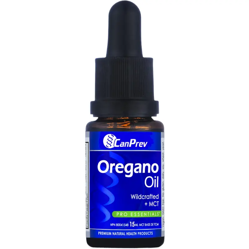 Canprev Oregano Oil – Certified Organic, Wild-Crafted Oregano Extract, 15 Ml Dropper Bottle 1