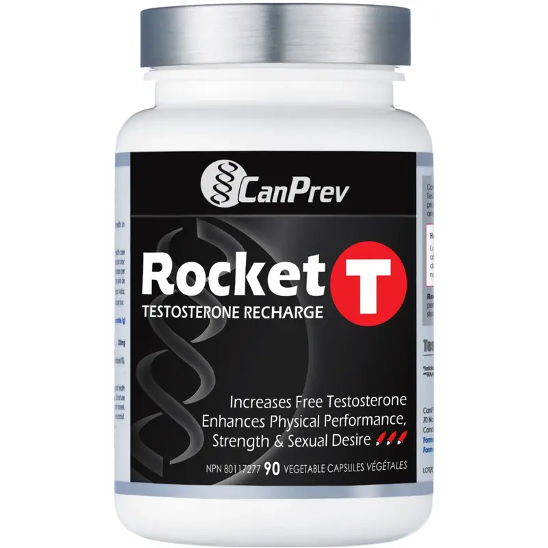 Canprev Rocket T Testosterone Support Supplement – 90 Capsules 1