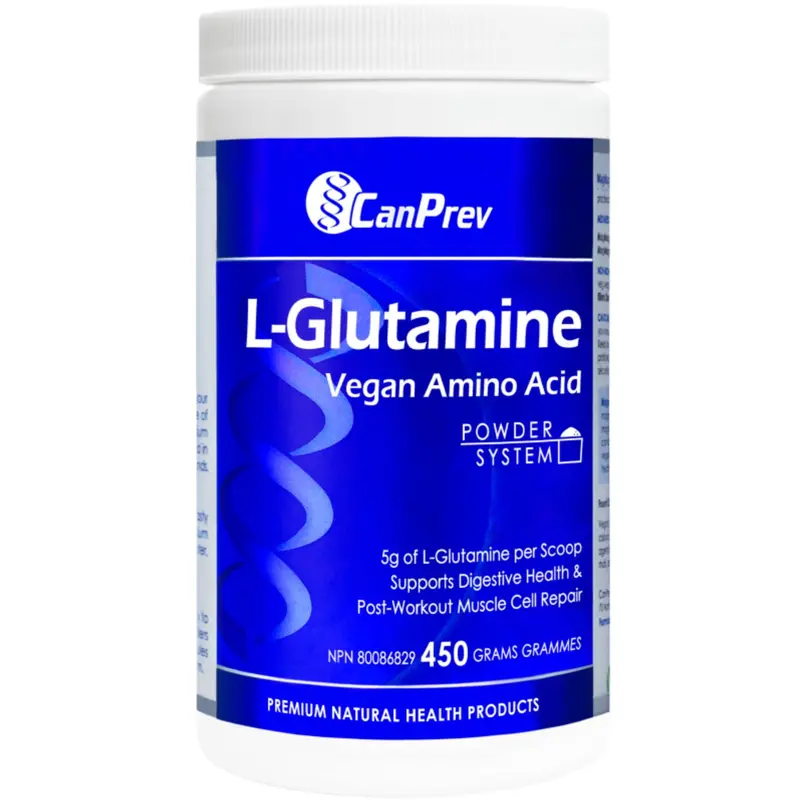 Canprev Vegan L-Glutamine Powder – 450G Gut Health & Recovery Supplement 1