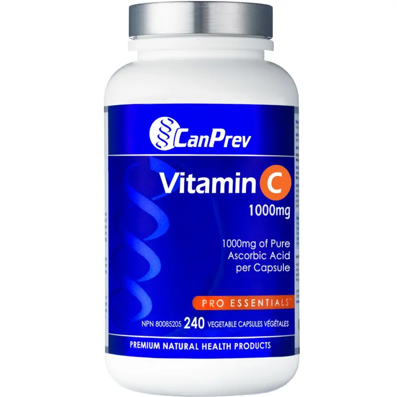 Canprev Vitamin C 1000Mg – High-Potency Immune Support – 240 Tablets 1