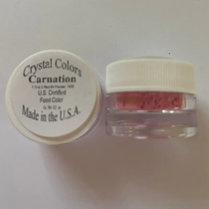 Carnation Pink Mini Crystal-Colored Accent 1