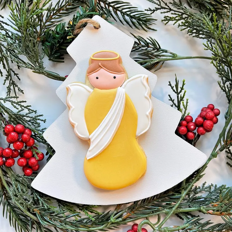 Celestial Christmas Angel Cookie Cutter 1
