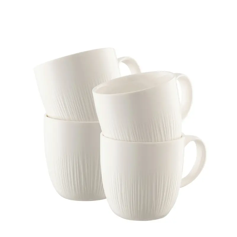Ceramic Mug Set Of 4 – Belleek Living Erne (Model 9303) 1