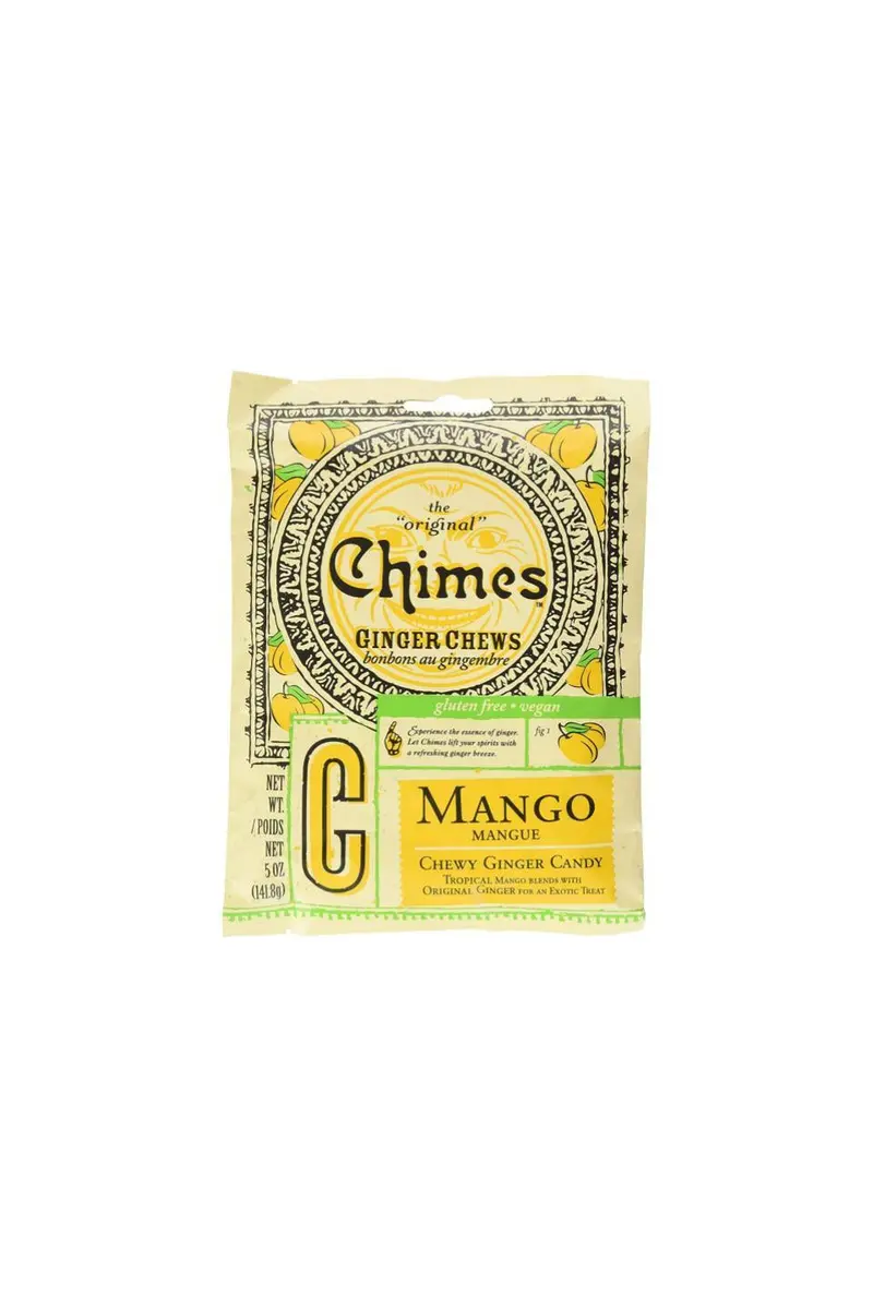 Chimes Mango-Flavored Ginger Chews – 141.8G Box 1
