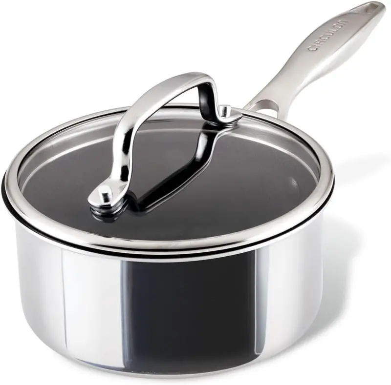 Circulon Scratchdefense 20Cm Straining Saucepan With Non-Stick Coating 1