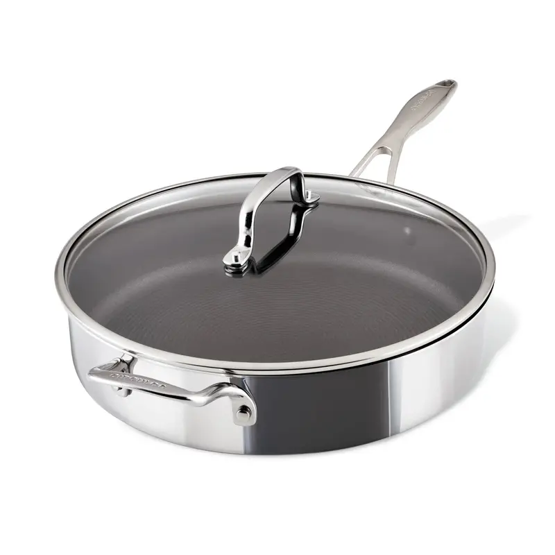 Circulon Scratchdefense 30Cm Non-Stick Frying Pan With Tempered Glass Lid – Tri-Ply Clad 1