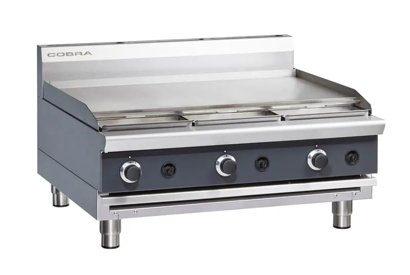Cobra C9A-B 900Mm Griddle Gas Cooktop Bench Unit 1