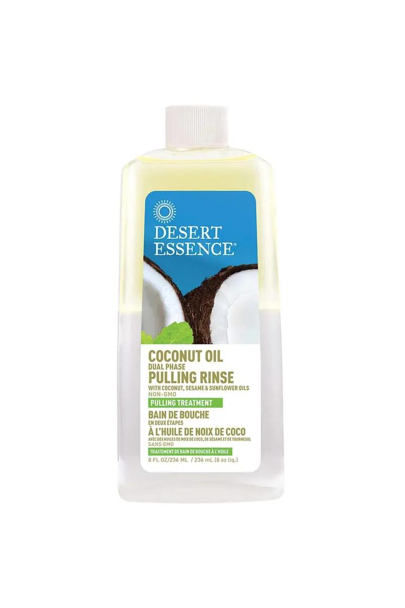 Coconut Oil Dual-Phase Oil Pulling Rinse – Ayurvedic Oral Detox Solution, 480Ml 1