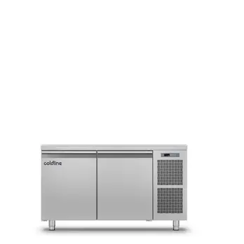Coldline Tp13/1Bj Pastry Freezer Counter – 2-Door Commercial Unit With Standard Top Surface 1