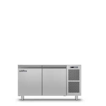 Coldline Ts13/1Bj Pastry Freezer Counter – 2-Door Commercial Unit, Topless Design 1