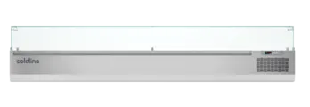 Coldline Vp25/13Nl Glass-Front Refrigerated Display Case – 25L Capacity 1
