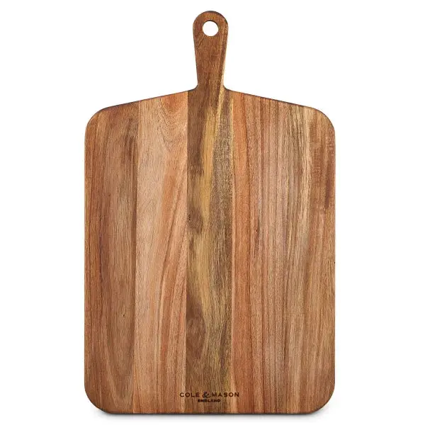 Cole & Mason Barkway Acacia Large Chopping Board – Natural Wood Prep Surface 1