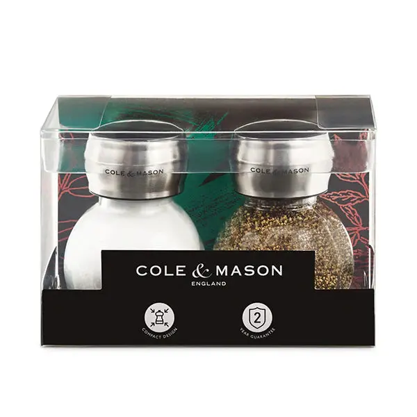 Cole & Mason Darlington Mini Salt & Pepper Shaker Set – 83Mm (H332308) 2
