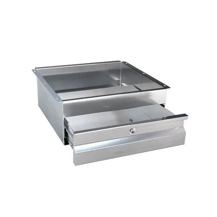 Compact Locking Stainless Steel Drawer – Secure Storage Unit (Ss Cdrawer-L) 1