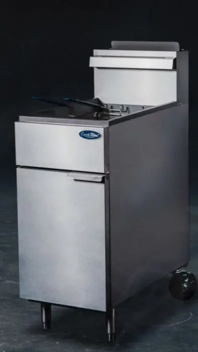 Cookrite Atfs-40 Single-Pan Gas Deep Fryer – 34.7L Capacity, Heavy-Duty 1