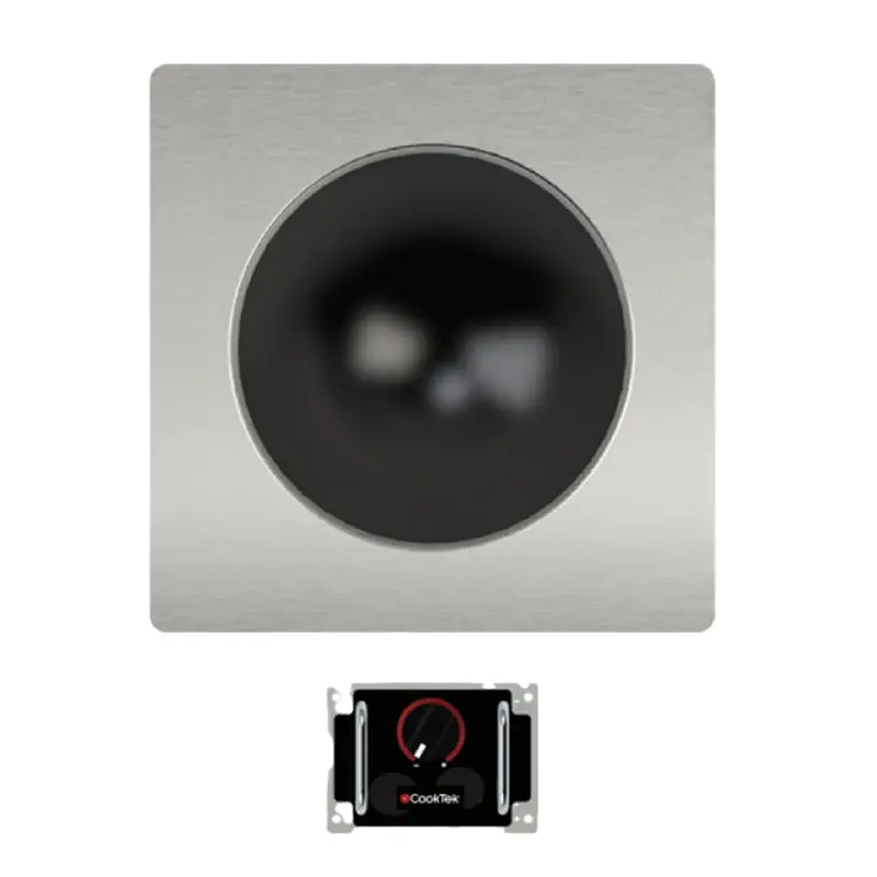 Cooktek Helios Drop-In Induction Wok Burner — 15A, Compact Design 1