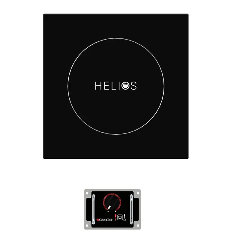 Cooktek Helios Drop-In Single Induction Hob — 15A, Space-Saving 1
