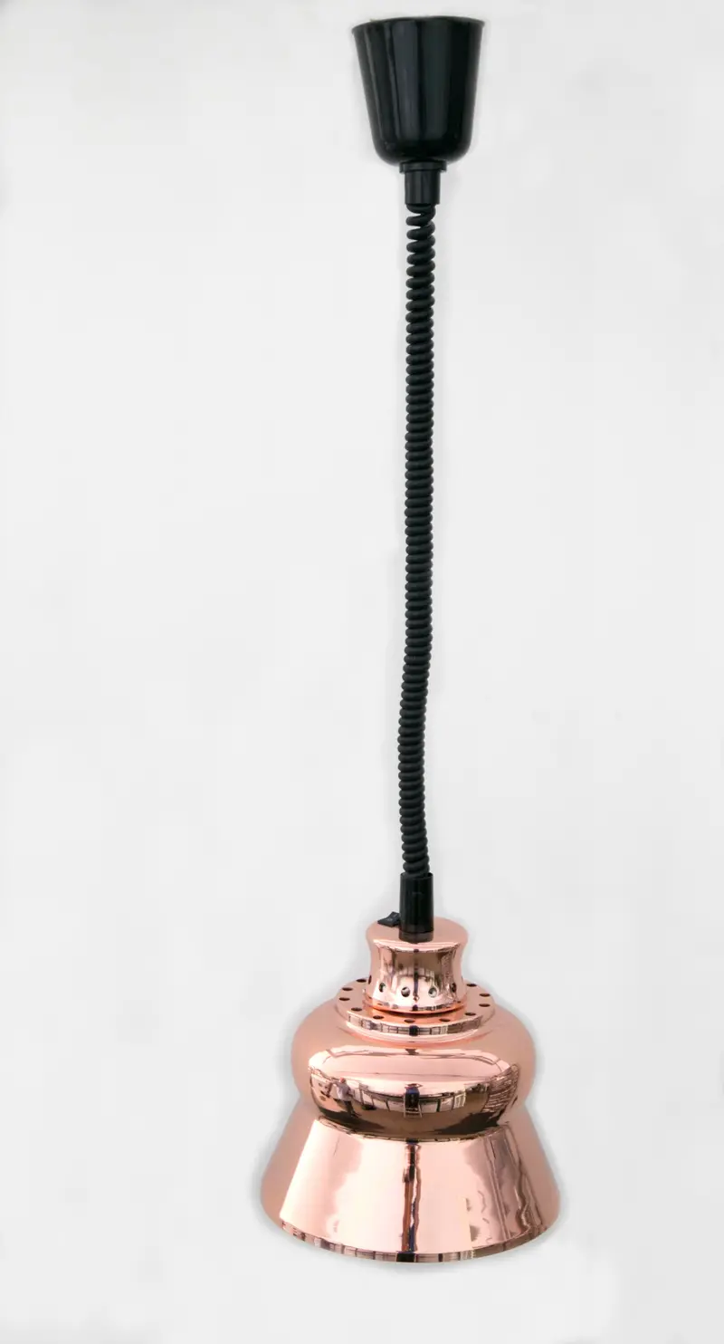 Copper-Style Premium Heat Lamp – Commercial Holding Light 1
