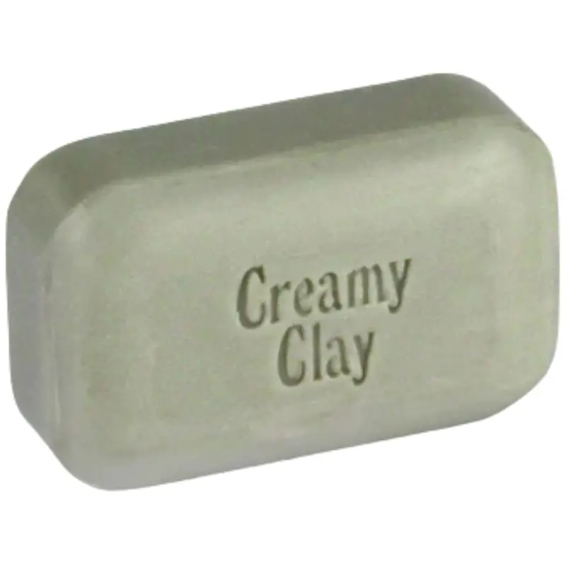Creamy Clay Bar Soap – Gentle Exfoliating Cleanser By The Soap Works (110G) 1