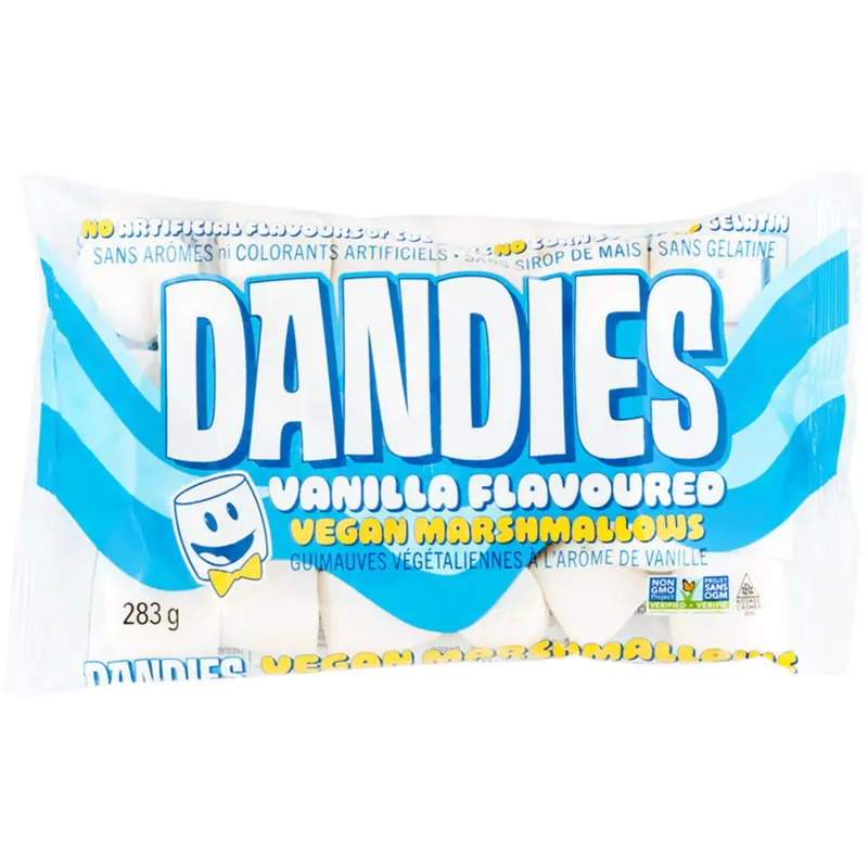 Dandies Classic Vegan Marshmallows – Soft & Toastable (283 G) 1