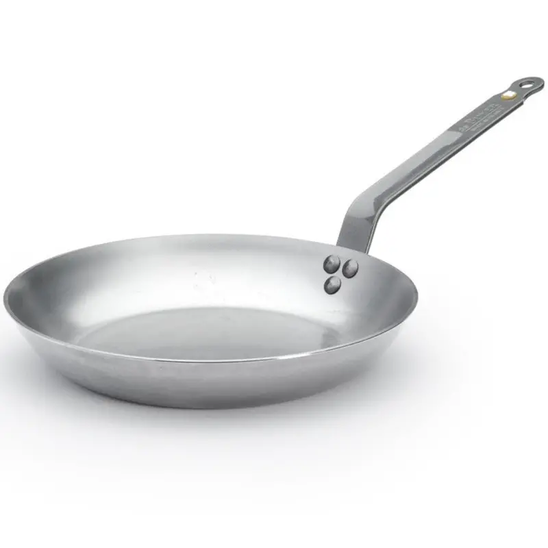 De Buyer Mineral B Steel Fry Pan – 28 Cm Versatile Cast Steel Pan 1