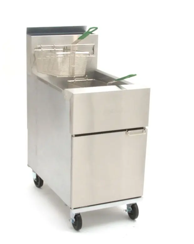 Dean Super Runner Sr162G Gas Tube Fryer – High-Capacity Commercial Deep Fryer 1