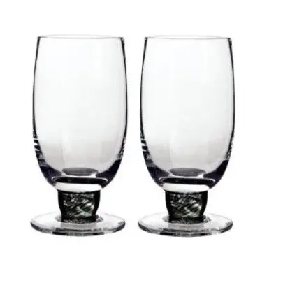 Denby Classic Black Jet Large Tumbler Set (2-Pack) 1