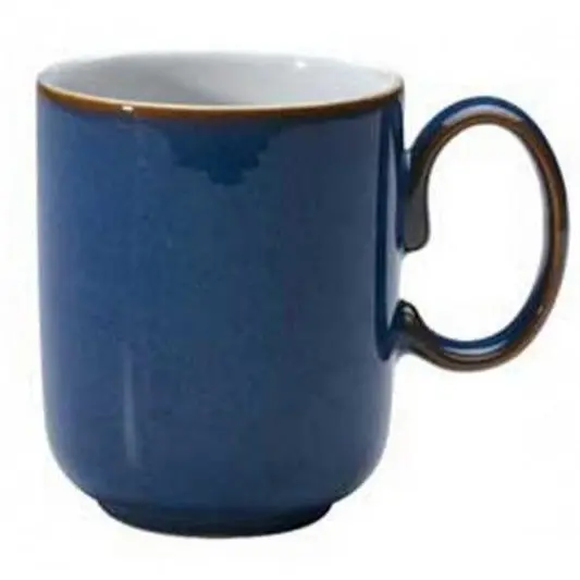 Denby Imperial Blue Ceramic Straight Mug 1