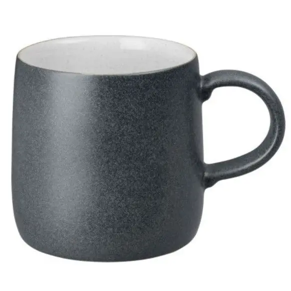Denby Impression Charcoal Blue Ceramic Coffee Mug 1